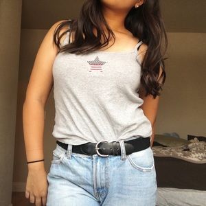 VINTAGE GREY TOP